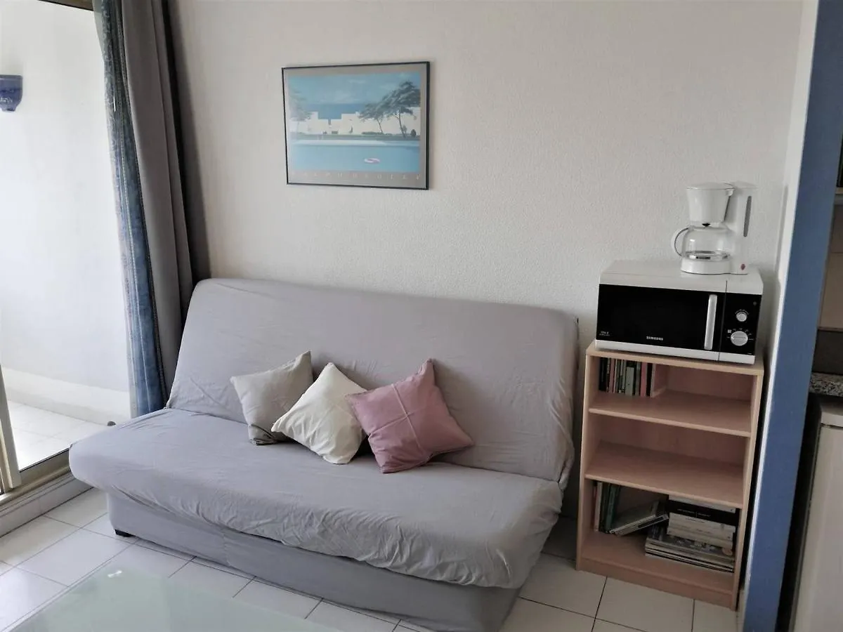 Studio Climatise Avec Terrasse, Piscine Privee Et Acces Mer, Villeneuve-Loubet - Fr-1-252A-38 France
